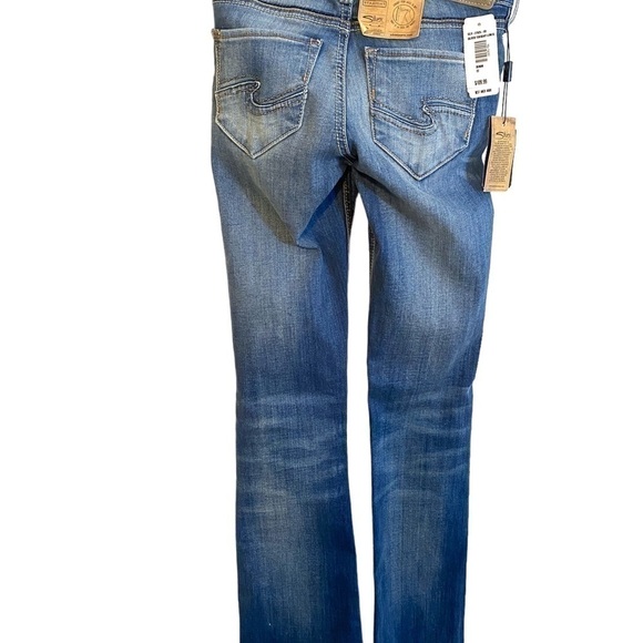 NWT Silver Jeans Co. Tuesday Low  Rise Bootcut Jeans Med Wash Ladies W22/L33 - Picture 13 of 15